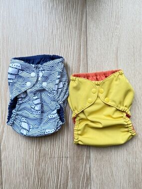 Esembly Re-Usable Diaper Outters / swim diapers bundle (2), sz 2